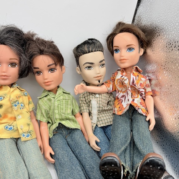 Bratz Boyz Lot Of Boy Dolls Dressed With Shoes MGA Lot Of 18 - Picture 7 of 11